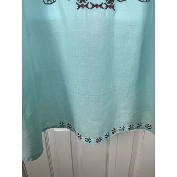 JOHNNY WAS BIYA Lavina Embroidered Tunic Size XS - Picture 4 of 9